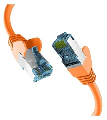 Produktbild von EFB RJ45 PATCHKABEL mit CAT7 ROHKABEL ORANGE 25m