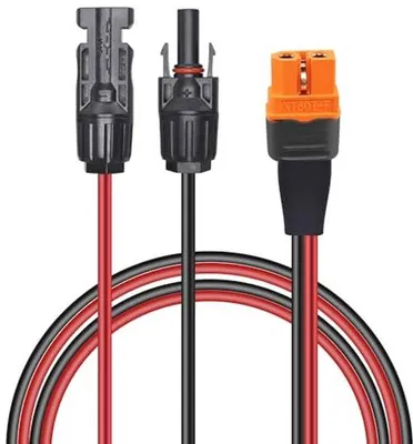 Productafbeelding van Zonnepaneel naar XT60i-kabel 12AWG Verlengadapter voor Draagbare Krachtcentrales