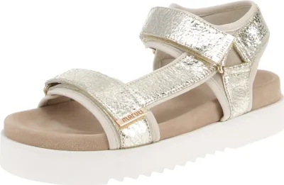 Produktbild von Maruti 66.1653.02-P00 Beau Leather - Damen Schuhe Sandaletten - Gold, Größe:39 EU