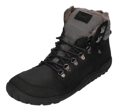Produktbild von KOEL Herrenschuhe Barefoot Boots - PAUL LAMBWOOL black, Größe:43 EU