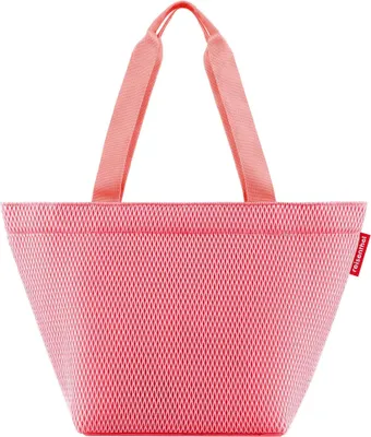 Image de reisenthel shopper M, sac à provisions, sac de transport, sac, Mesh Coral, 15 L, ZS3102