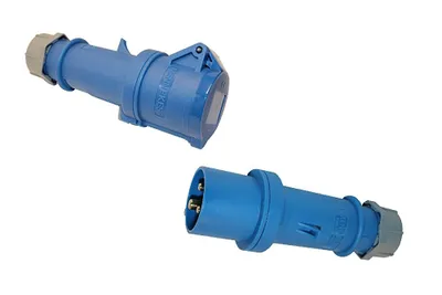 Produktbild von SET Mennekes CEE Kupplung und Stecker Camping Caravan 16A 3-polig