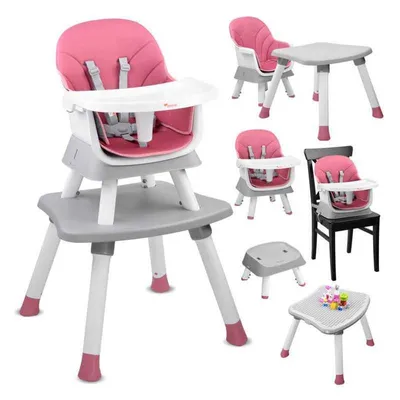 Produktbild von Fütterungsstuhl 6in1 ZA4142 - Rosa