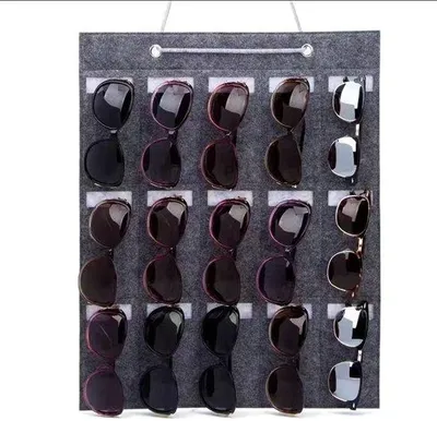 Produktbild von Draaibaar Wandsonnenschirm, 15 Fach, Brillenhalter