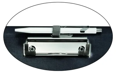 Imagen del producto de FALKEN 11288388 Klemmbrettmappe M.Stifteh. rot