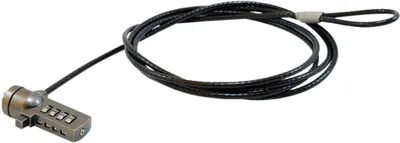 Obrázek produktu pro Conceptronic CNBCOMLOCK18, 1,8 m, Kombinační zámek, Černá
