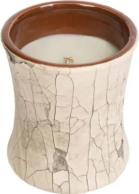Produktbild von WoodWick Fireside, Rund, Beige, Holz, Bernstein, Moschus, Vetiver, 1 Stück(e)