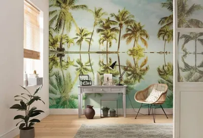 Obrázek produktu pro Komar netkaná tapeta - Key West - rozměr: 400 x 250 cm (šířka x výška) - 4 panely, obývací pokoj, ložnice, tapety