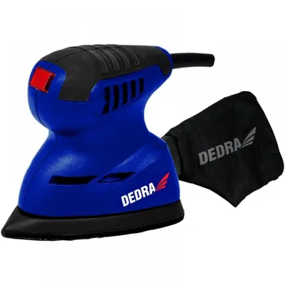 Delta orbitálna brúska, 125W, 140X140X80Mm
