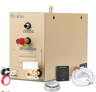 Dampfgenerator 9 kW, 7,5 m³, 35–55 °C, Timer, 380 V