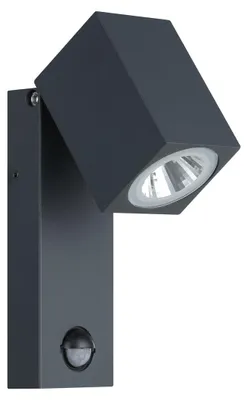 Image de EGLO Applique murale d'extérieur à LED à capteur Sakeda 5W anthracite