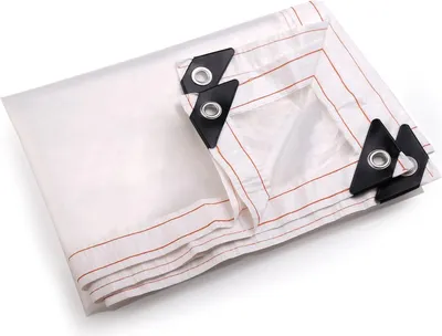 Produktbild von 2 x 2,5 m wasserdichte transparente Plane, Abdeckplane für Garten und Gewächshaus