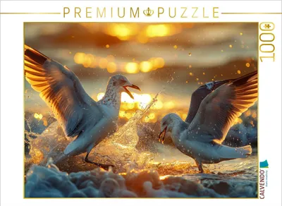 Produktbild von CALVENDO Puzzle Futtersuche | 1000 Teile Lege-Größe 64x48cm Foto-Puzzle für glückliche Stunden
