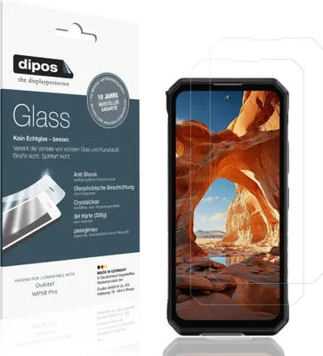 Immagine prodotto di 2x Pellicola Protettiva per Oukitel WP58 Pro Protezione Vetro Flessibile 9H dipos