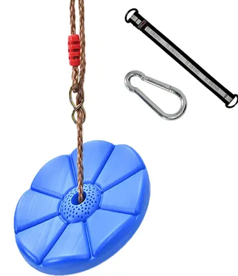 Schaukelscheibe 28 cm, Outdoor-Tau-Schaukel, bis 100 kg belastbar