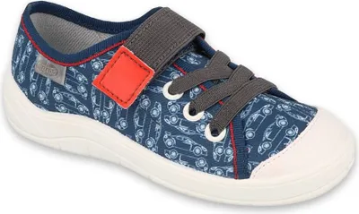 Produktbild von BEFADO Jungen Sneakers Klettverschluss Auto Blau 36
