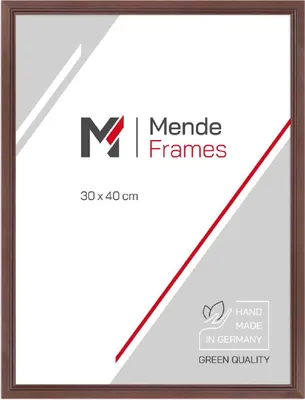 Image de MendeFrames cadre en bois H007 noyer 42x59,4 cm