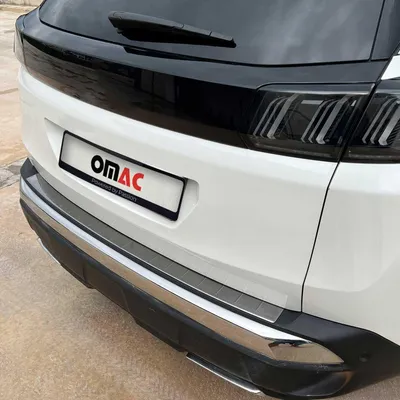 Zdjęcie produktu dla Osłona zderzaka do Peugeot 3008 2016-2025 stal nierdzewna ciemna