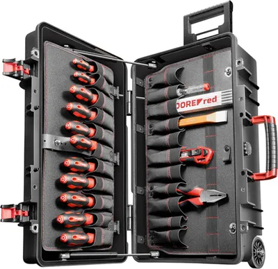 Obrázok produktu pre Gedore R21902124, 225 mm, 350 mm, 14,1 kg, 124 nástroje/nástrojov, 124 kusov