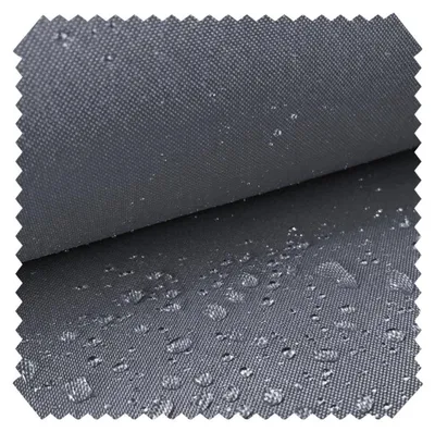 Produktbild von novely® OXFORD 210D PRO - Robuster Möbelstoff - Reißfester Polyesterstoff - Wasserabweisender Outdoor-Stoff - Pflegeleichte Meterware 1lfm - Farbe: 02 Graphit