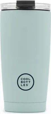 Zdjęcie produktu dla Cool Bottles Kubek termiczny ze stali nierdzewnej Pastel trójwarstwowy 550 ml - jasnoniebieski