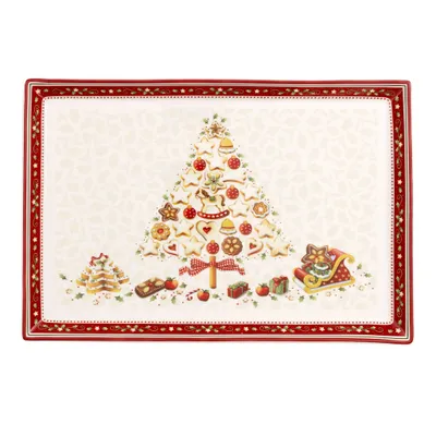 Produktbild von Villeroy & Boch Winter Bakery Delight Gebäckplatte gross