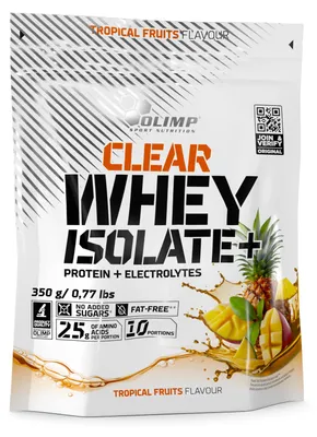 Zdjęcie produktu dla Bezbarwny izolat serwatki (350g)