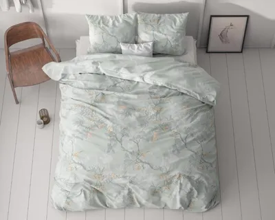 Produktbild von Sleeptime Blossom Blau 140 x 220 cm
