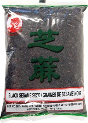 Produktbild von Sezamové semienka čierne prvej kvality z Thajska Obsah vrecka 454g