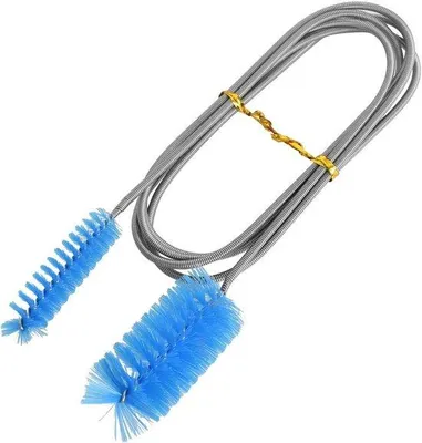 Produktbild von Lange Bürste für Schlangen 155cm Edelstahl Nylon Reinigung