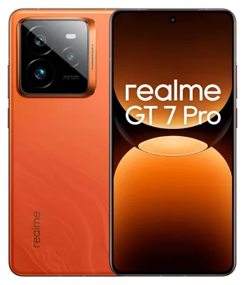Produktbild von realme GT 7 Pro, 17,2 cm (6.78"), 12 GB, 256 GB, 50 MP, Android 15, Orange