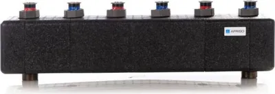 Image de Collecteur de chaudière Afriso pour 3 groupes de pompes de chauffage KSV 125-3 avec inverseur hydraulique