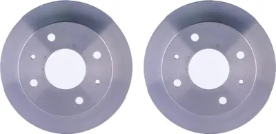 Produktbild von 2 Bremsscheiben voll Ø 67 mm 11 mm HELLA passend für HYUNDAI ATOS