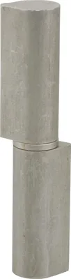 Image de Paumelle de porte d'entrée / d'intérieur à souder, inox, 20x25x120mm - THIRARD