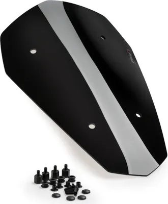 Productafbeelding van Sportkuip Puig, zwart, 382x250mm, goedgekeurd (ABE) voor Yamaha