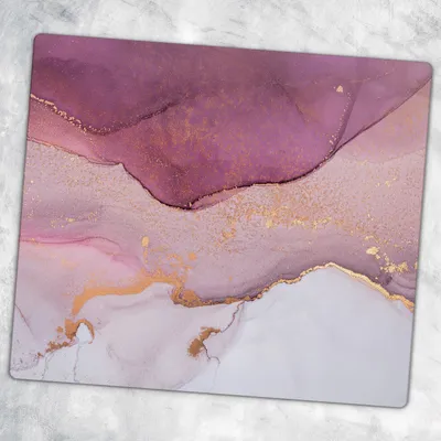 Produktbild von Glas-Herdabdeckplatten Glaskeramikkochfeld-Abdeckung Spritzschutz Glas 60 cm x 52 cm - Steine