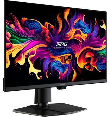 Produktbild von MSI MPG 271QRDE QD-OLED X50, 67,3 cm (26.5"), 2560 x 1440 Pixel, Wide Quad HD, QD-OLED, 1 ms, Schwarz
