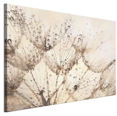 Produktbild von LUMASOUL Wandbilder Wohnzimmer Leinwandbild Natur 120x80 cm1-teiliges Bild für Schlafzimmer Flur Büro und Küche modernes Foto-Motiv