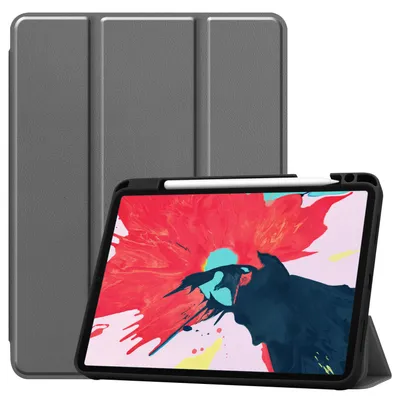 Produktbild von Smart Cover für Apple iPad Pro 11 Zoll 2020 Case Schutz Hülle Stand Etui Tasche Grau