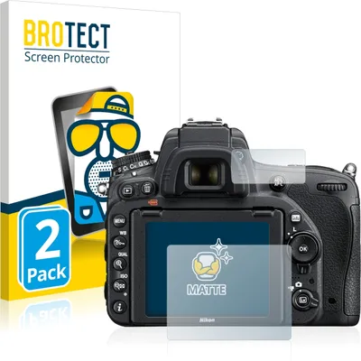 Produktbild von 2x BROTECT Schutzfolie für Nikon D750 Displayschutz Displayschutzfolie Folie Matt Entspiegelungsfolie