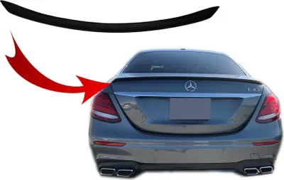 Produktbild von Spojler batožinového priestoru pre Mercedes triedy E W213 2016+ zadný spojler matný čierny