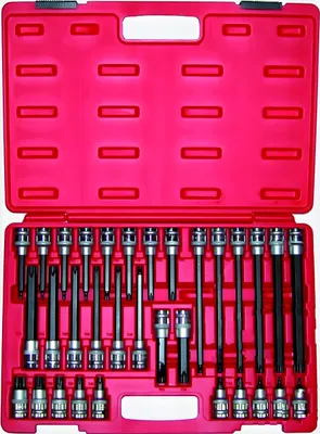Image de Jeu de douilles JMP Torx 1/2 pouce 32 pièces