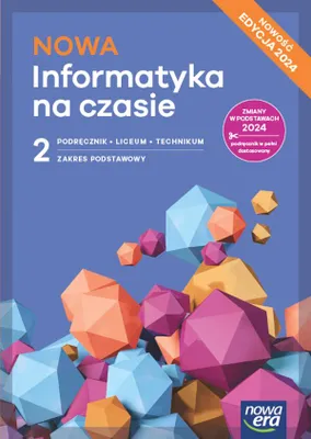 Immagine prodotto di WSiP NOWA Informatyka na czasie 2. Podręcznik. Nowa edycja, Edukacyjny, Polski, Broszurowa okładka, 240 stron(y)