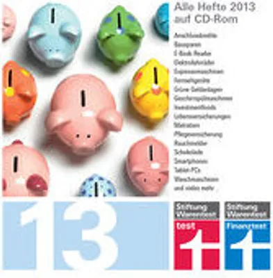 Produktbild von test und Finanztest Archiv CD-Rom 2013, 1 CD-ROM