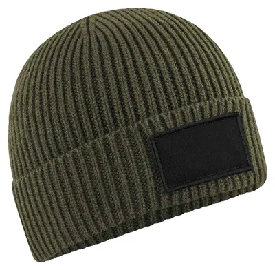Image de Beechfield - Casquette « Fashion » FK1682 (taille unique) (vert militaire/noir)