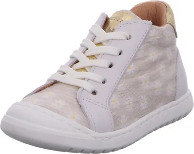 Produktbild von Bisgaard Lauflernschuhe Tanja aus Leder, Grau, Größe 26 mit flexibler Gummisohle und Zehenschutzkappe