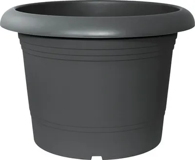 Produktbild von Pflanzkübel geli Montana Kunststoff Ø 80 cm H 57 cm anthrazit