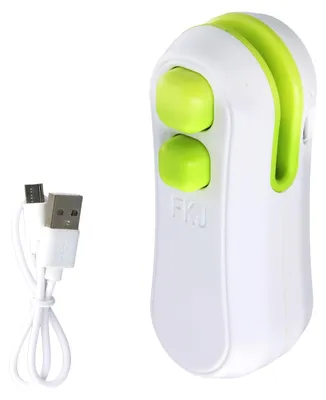 Mini-Taschenversiegelung 2-in-1 mit Magnetbasis, weiß