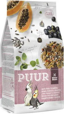 Productafbeelding van Witte Molen Puur Zaadmengsel voor Papegaaien en Kaketoeën, 2 kg