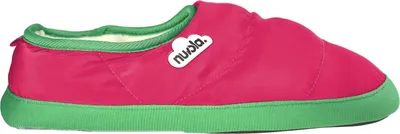 Produktbild von NUVOLA. Hausschuhe Herren Damen rutschfester Sohle warm gepolstert bequem fuchsie 36/37 EU - UNCLPRTY